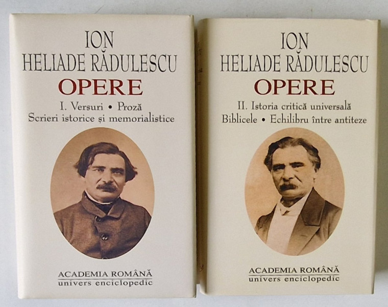 OPERE VOL. I - II de ION HELIADE RADULESCU , 2002