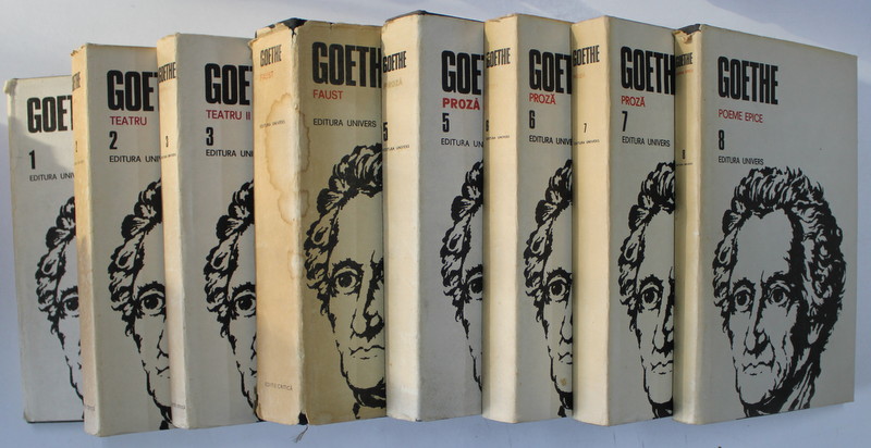 OPERE , VOLUMELE I - VIII de GOETHE , 1990