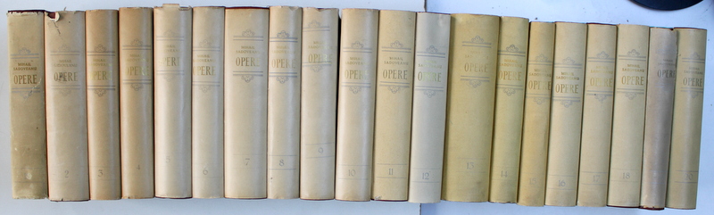 OPERE , VOLUMELE I-XX de MIHAIL SADOVEANU , 1954-1967
