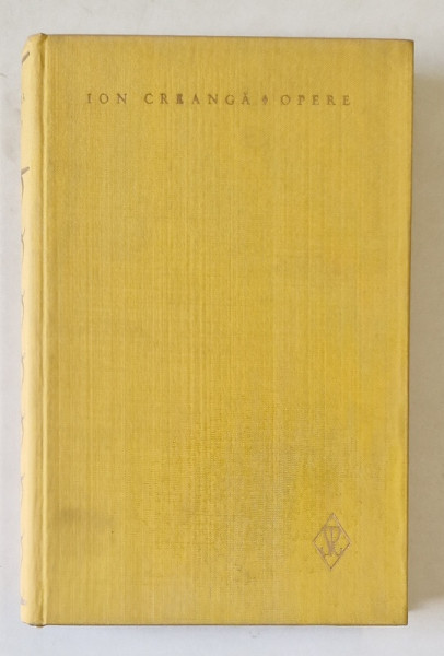 OPERE ,VOLUMUL 2 de ION CREANGA , 1970
