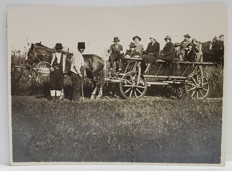 ORASENI IN CARUTA , LA CAMP , FOTOGRAFIE , INTERBELICA