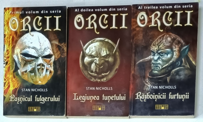 ORCII , VOLUMELE I - III de STAN NICHOLS , 2009