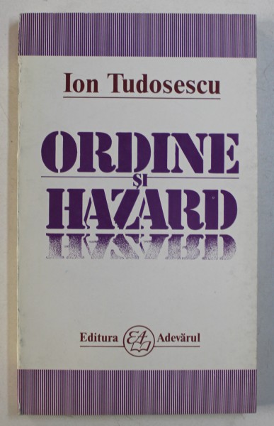ORDINE SI HAZARD de ION TUDOSESCU , 1996