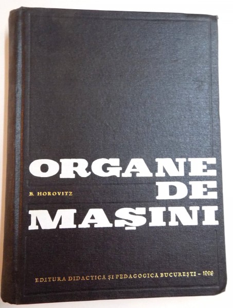 ORGANE DE MASINI de B. HOROVITZ , 1969