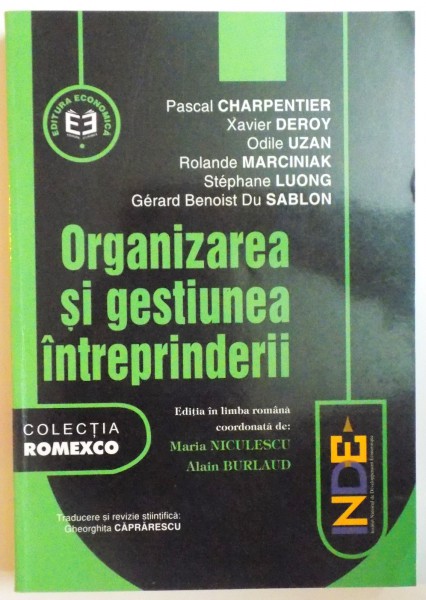 ORGANIZAREA SI GESTIUNEA INTREPRINDERII  2002