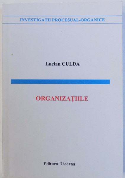 ORGANIZATIILE de LUCIAN CULDA, 1999