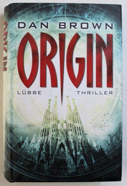 ORIGIN  - thriller von DAN BROWN , 2017