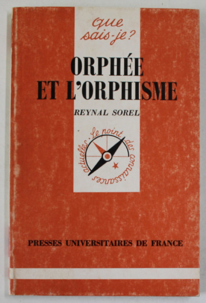 ORPHEE ET L ' ORPHISME par REYNAL SOREL , 1995