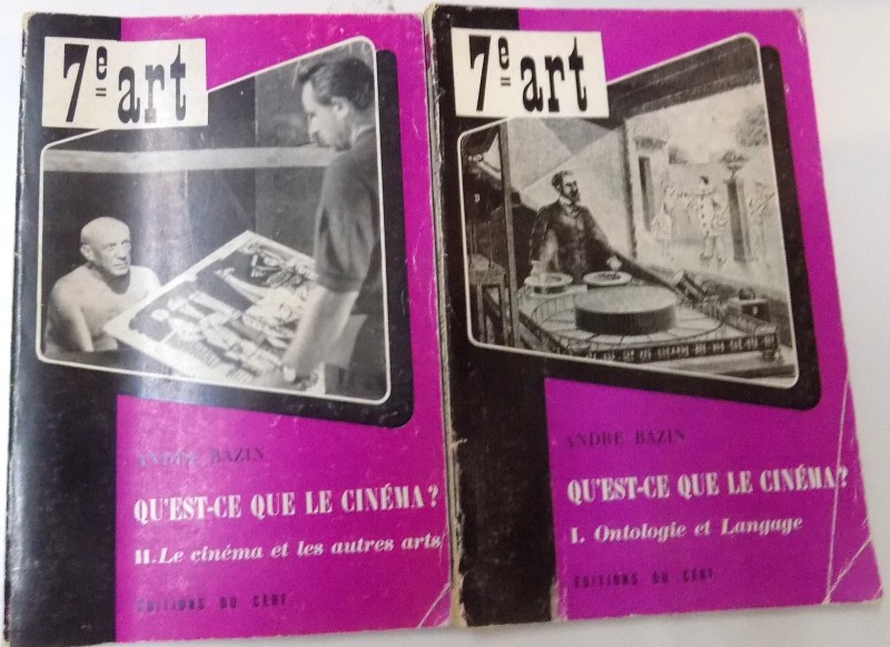OU'EST-CE QUE LE CINEMA ? par ANDRE BAZIN , 2 VOLUME , 1958-1959
