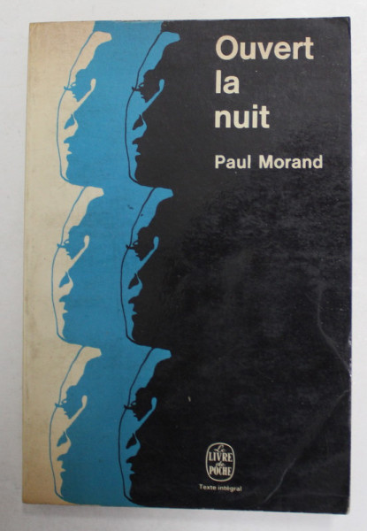 OUVERT LA NUIT par PAUL MORAND  - 1966