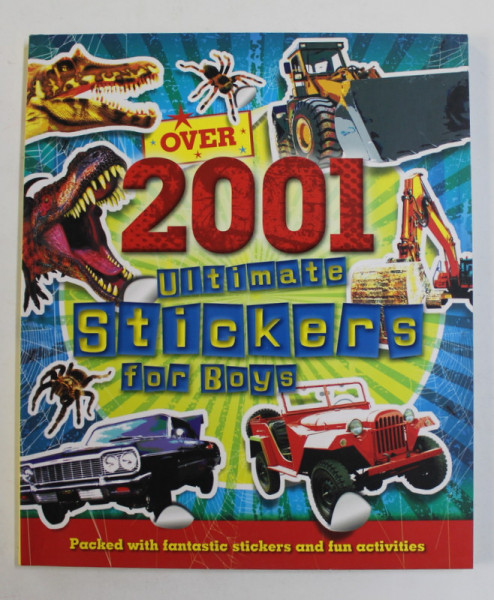 OVER  2001 ULTIMATE STICKERS FOR BOYS , 2012