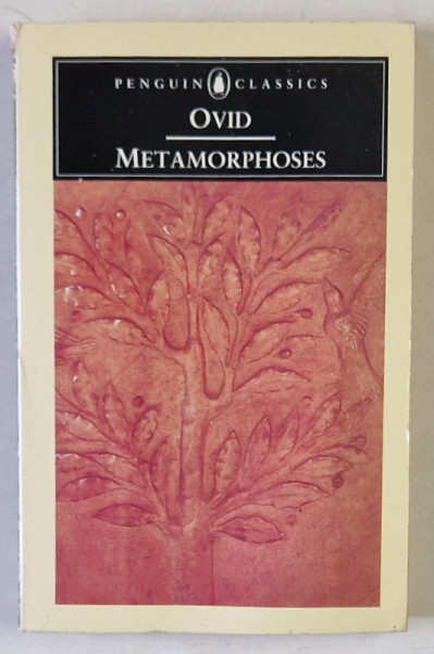 OVID , METAMORPHOSES , 1955, PREZINTA HALOURI DE APA