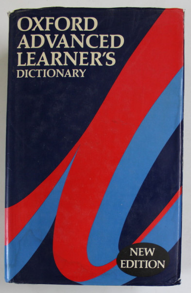 OXFORD ADVANCED LEARNER ' S DICTIONARY OF CURRENT ENGLISH by A.S. HORNBY , 1992