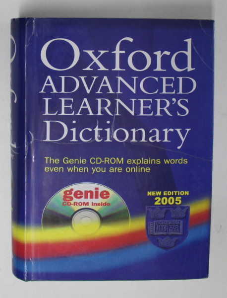 OXFORD ADVANCED LEARNERS DICTIONARY , 2005 , CD INCLUS *