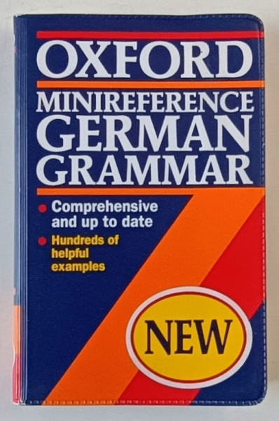 OXFORD , MINIREFERENCE GERMAN GRAMMAR by WILLIAM ROWLINSON , 1993