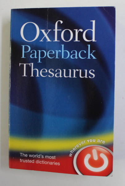 OXFORD PAPERBACK THESAURUS , edited by MAURICE WAITE , 2012