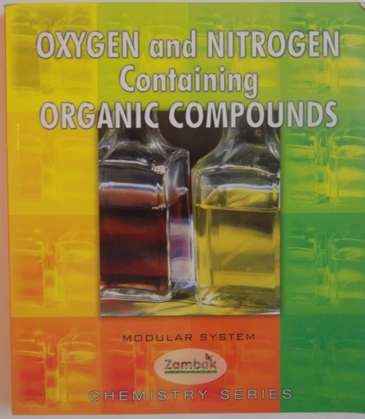 OXYGEN AND NITROGEN, CONTAINING ORGANIC COMPOUNDS de AYHAN NAZLI, YENER EKSI, VAROL GURLER, 2012