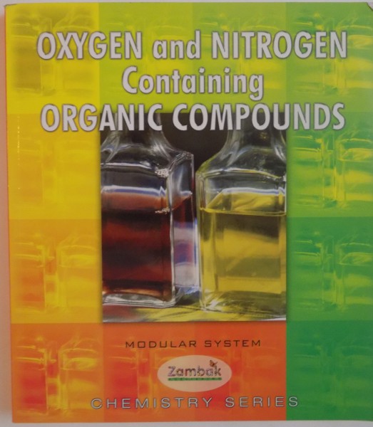 OXYGEN AND NITROGEN, CONTAINING ORGANIC COMPOUNDS de AYHAN NAZLI, YENER EKSI, VAROL GURLER, 2012