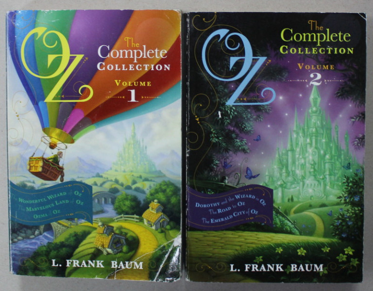 OZ by L. FRANK BAUM , THE COMPLETE COLLECTION , VOLUMELE I - II , 2013