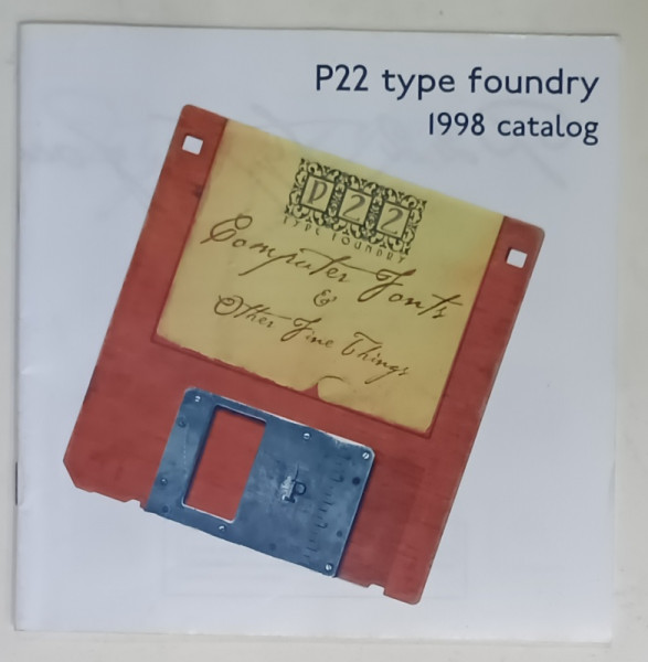 P22 TYPE FOUNDRY , CATALOG , 1998
