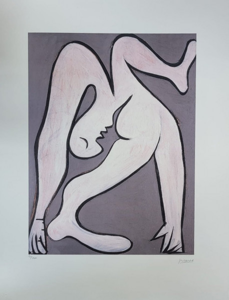 Pablo Picasso (1881-1973) - Femeie Acrobat