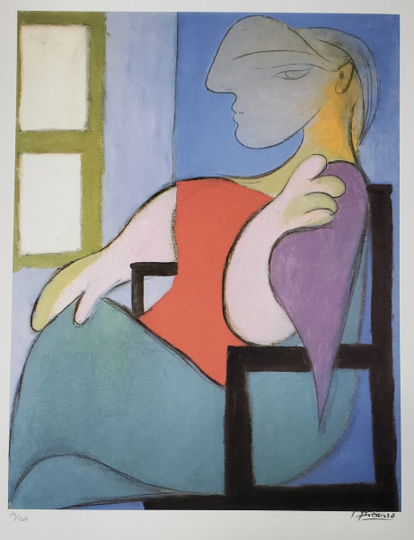 Pablo Picasso (1881-1973) - Marie-Therese Walter (Sotia Artistului), Litografie