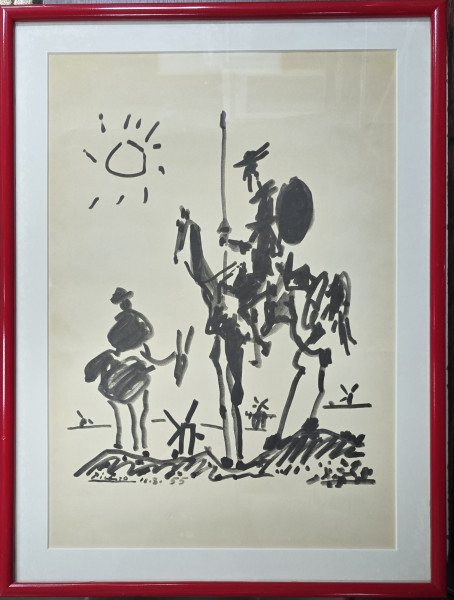 Pablo Picasso, Don Quijote de La Mancha, Litografie