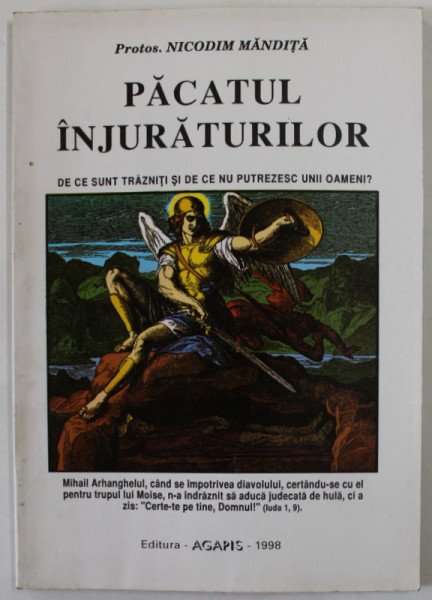 PACATUL INJURATURILOR de PROTOS . NICODIM MANDITA , 1998