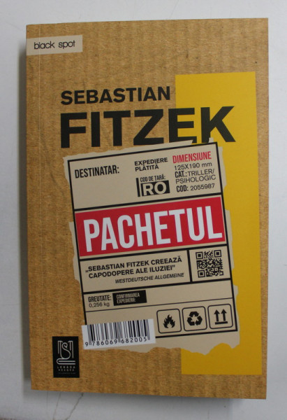 PACHETUL de SEBASTIAN FITZEK , 2020