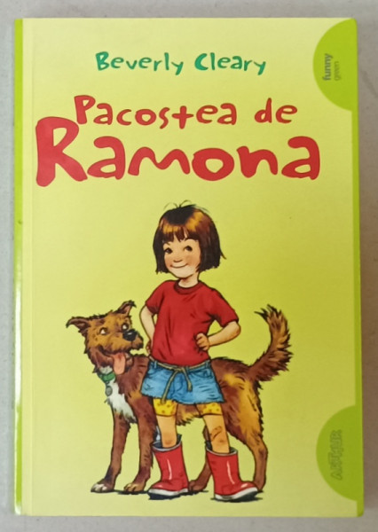 PACOSTEA DE RAMONA de BEVERLY CLEARY , ilustratii de TRACY DOCKRAY , 2017