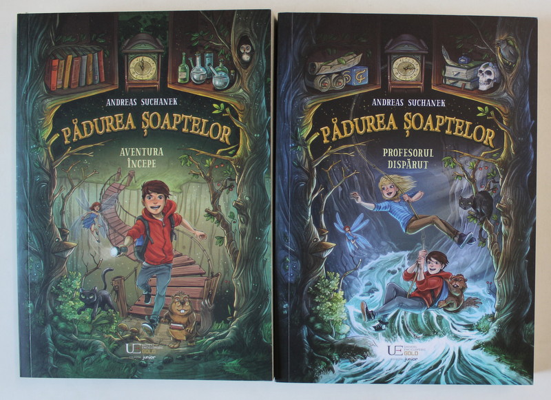 PADUREA SOAPTELOR , VOLUMELE I - II , ilustratii de TIMO GRUBING , text de ANDREAS SUCHANEK , 2023