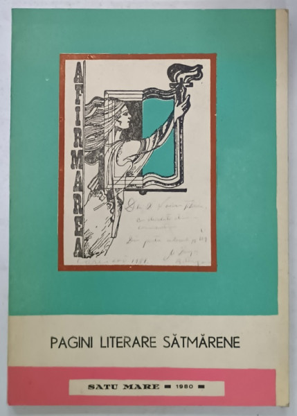 PAGINI LITERARE SATMARENE , antologie de VASILE SAVINESCU ...OVIDIU SUCIU , 1980 , DEDICATIE *