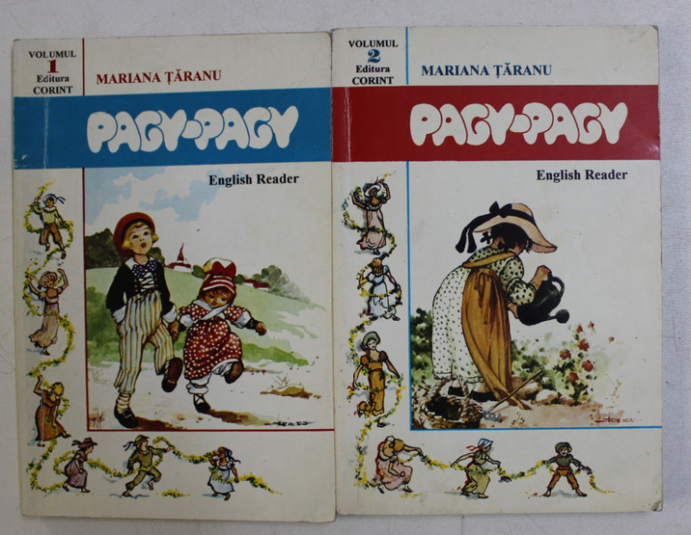 PAGY-PAGY , ENGLISH READER VOL. I - II by MARIANA TARANU , 1996