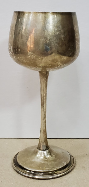 Pahar din argint cu picior, Egipt, Secol 20