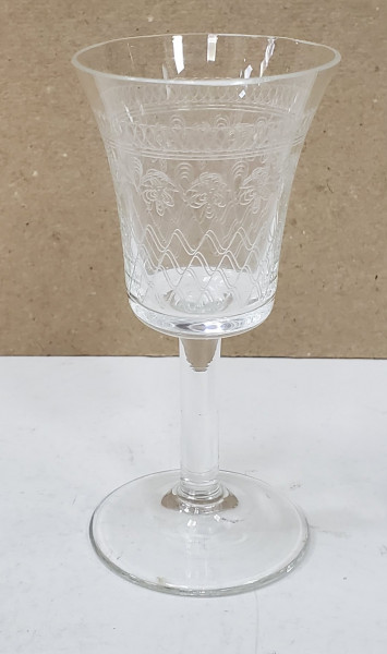 PAHAR PENTRU LICHIOR DIN CRISTAL TIP BACARAT , FRANTA , cca. 1920