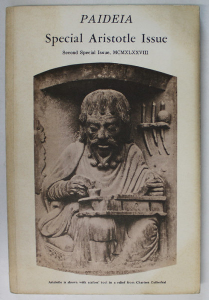 PAIDEIA , SPECIAL ARISTOTLE ISSUE , SECOND SPECIAL ISSUE , 1968