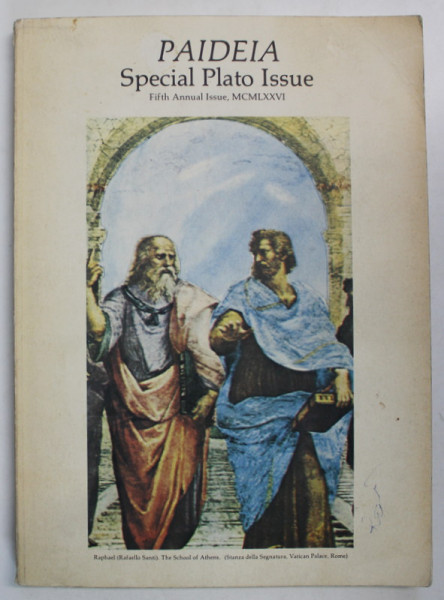 PAIDEIA , SPECIAL PLATO ISSUE , FIFTH ANNUAL ISSUE ,  1976