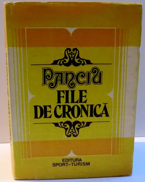 PANCIU , FILE DE CRONICA , 1982