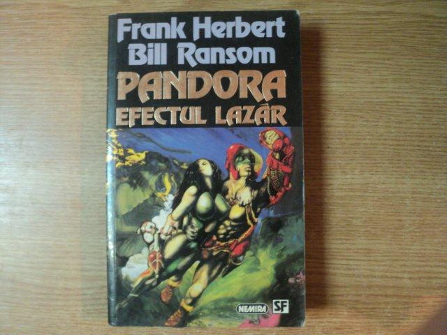 PANDORA EFECTUL LAZAR de FRANK HERBERT , BILL RANSOM  , 1995