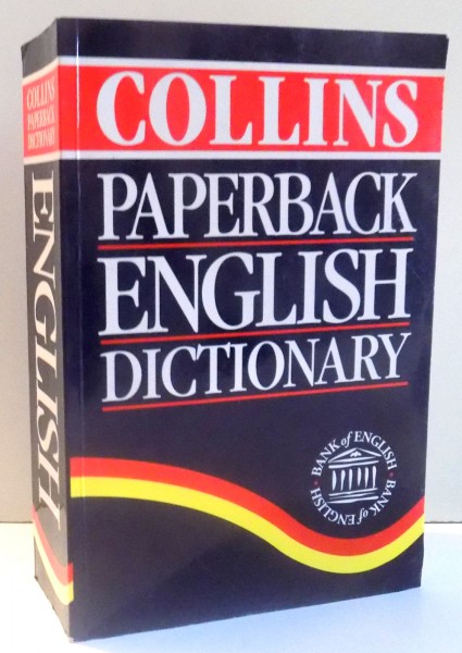 PAPERBACK ENGLISH DICTIONARY , 1999