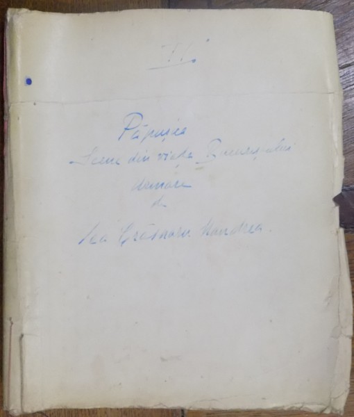 PAPUSICA MANUSCRIS , TEA CRASNARU MANDREA , 1923