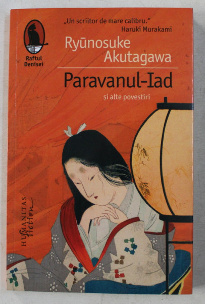 PARAVANUL - IAD SI ALTE POVESTIRI de RYUNOSUKE AKUTAGAWA , 2019
