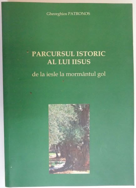 PARCURSUL ISTORIC AL LUI IISUS DE LA IESLE LA MORMANTUL GOL de GHEORGHE PATRONOS , 2011
