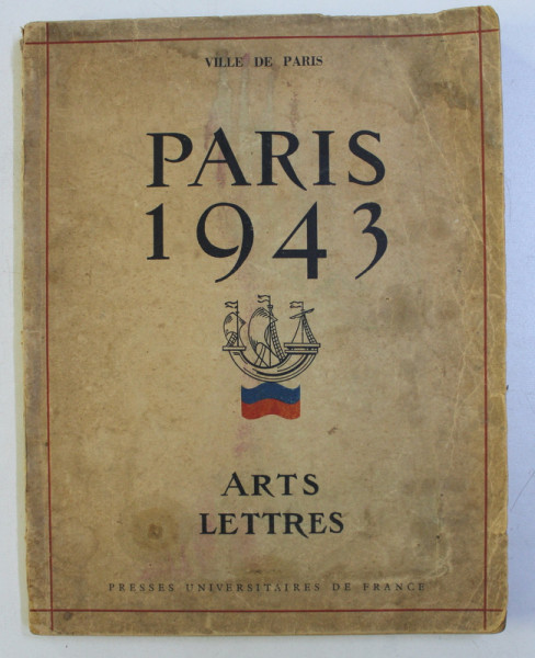 PARIS 1943, ARTS LETTRES  1943