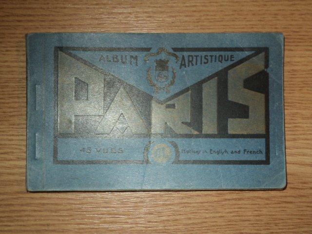 PARIS, ALBUM ARTISTIQUE