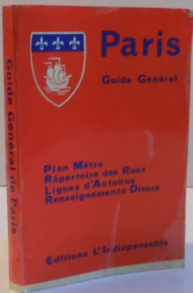 PARIS , GUIDE GENERAL