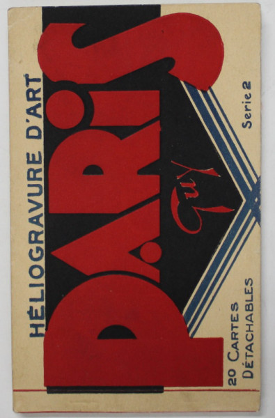 PARIS GUY - HELIOGRAVURE D 'ART , 20 CARTES DETACHABLES , INCEPUTUL SEC. XX