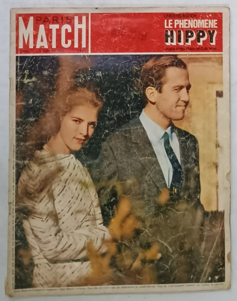 PARIS MATCH , REVISTA MONDENA IN LIMBA FRANCEZA , No. 978 , 1968