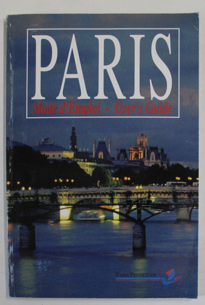 PARIS , MODE D 'EMPLOI - USER 'S GUIDE , 1995 -1996