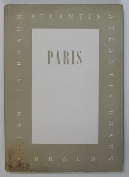 PARIS par FRANCIS JOURDAIN , notices et photographies par MARTIN HURLIMAN , 1956
